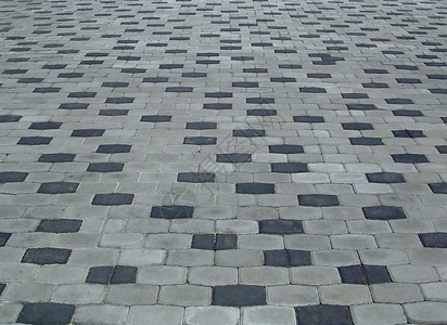 铺路板石头墙纸地面路面马赛克人行道建筑学平板长方形绿化背景图片