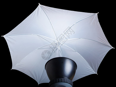 照明伞照片频闪黑色工具天气反光空白造型阳伞闪光背景图片