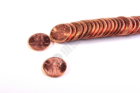 美国美分安全金融商业房子货币锁孔硬币背景图片