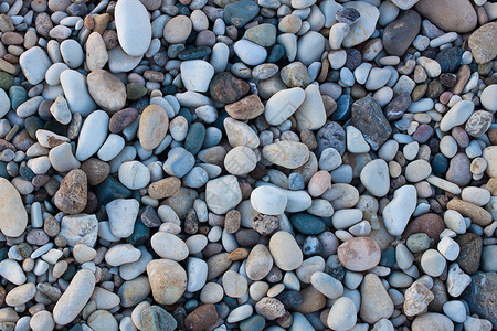 碎石海滩黑色石头灰色背景图片