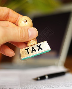 税务税金融业投资商业会计工作支付损失邮票储蓄办公室高清图片