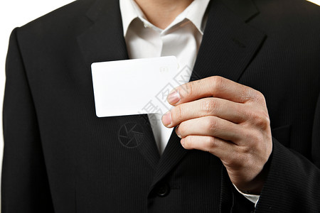商务身份名牌显示空白名牌老板人士金融商务领带公司营销男性卡片展示背景