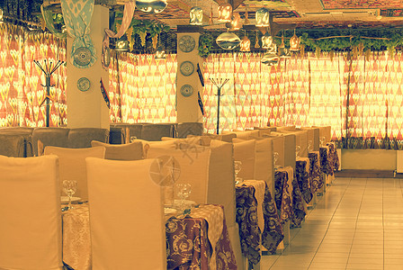 餐厅大厅食物玻璃全景建筑椅子家具桌子装饰风格庆典皇家的高清图片素材
