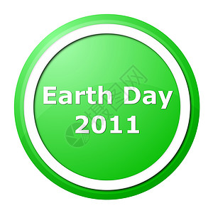 环保图标地球日生态世界假期庆典社区绿色行星按钮地球回收背景