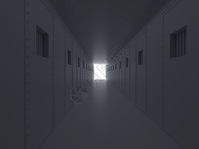 监狱自由入口犯罪微光门户网站拘留所房间学期细胞光束背景图片