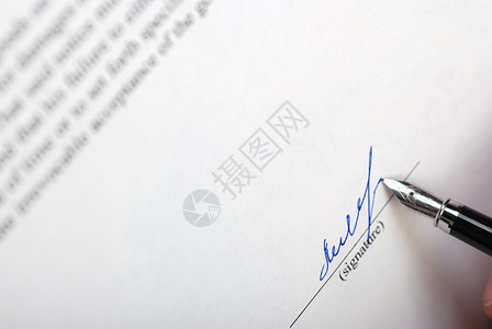 签名写作脚本协议商业办公室鹅毛贷款职业合伙文档速记高清图片素材