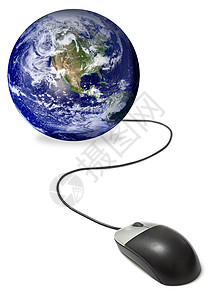 与世界相连工具电子全球化全球老鼠国际全世界互联网网络社区电子商务高清图片素材