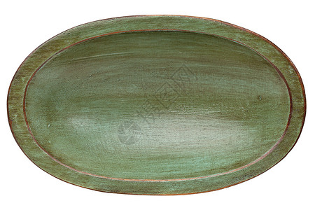 面粉碗木头面团椭圆形绿色白色乡村高清图片