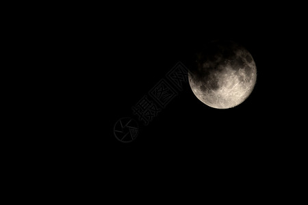 黑暗云云覆盖满月 一天环绕身体天文流星轨道行星宇宙卫星圆圈陨石月亮背景图片