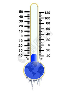 温度降至0以下高清图片