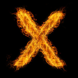 燃烧信 X背景图片