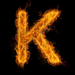燃烧信K背景图片