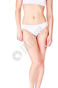 穿内内裤的女性健康女士女孩数字橘皮内衣皮肤组织背景图片