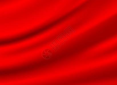 红丝丝背景丝绸丝带材料溪流曲线绘画窗帘织物版税贵族背景图片
