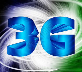 3G 网络符号互联网频率手机消息速度光谱蓝色屏幕电话数据背景图片