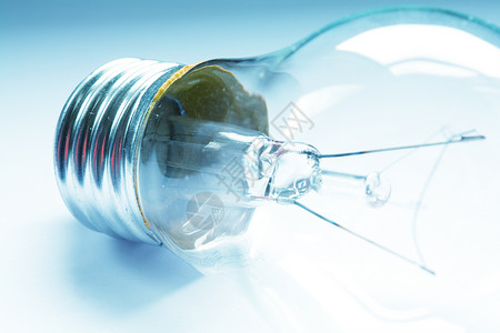 灯泡形式灯泡b火花商业辉光金属智力解决方案工作室想像力照明宏观背景