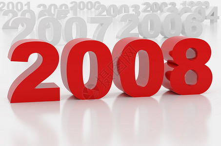 2008年新年度背景图片