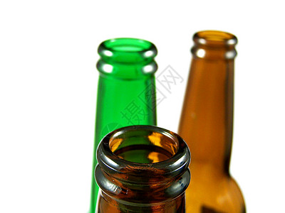 玻璃瓶生态饮料白色酒精绿色团体垃圾苏打回收瓶子背景图片