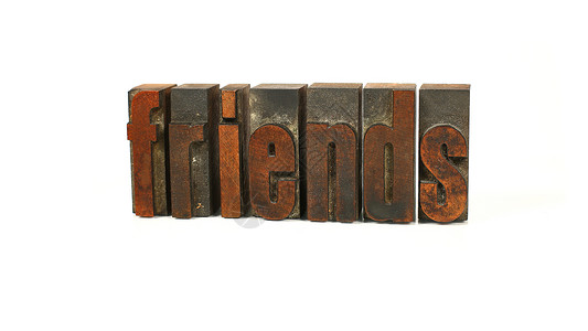Friends - 发件单词高清图片