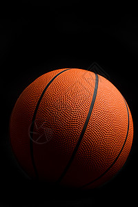 橙形篮球背景图片