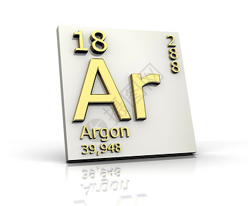 Argon 窗体为元素周期表力量木板金属化学技术学校桌子科学学习液体黄色的高清图片素材