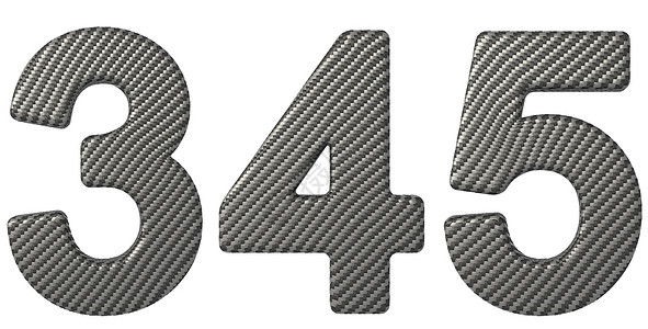 碳纤维字体 3 4 5个数字背景图片