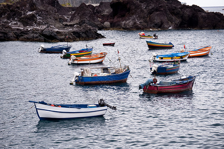 马 提拉海洋渔业渔港船舶海岸钓鱼码头渔船渔夫渔民岛高清图片素材