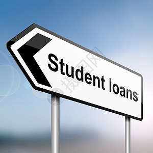 学生贷款概念金融投资债务帮助学习学校职业银行业学费基金毕业高清图片素材