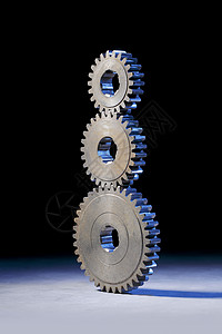 旧齿均衡齿轮车轮轮子嵌齿轮金属平衡圆形背景图片