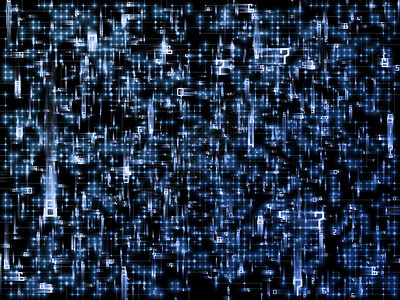 复杂网络网速度流动运动蓝色技术墙纸作品背景图片
