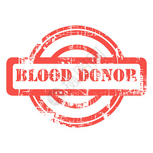 Blod 捐赠者红色使用石板邮票背景图片