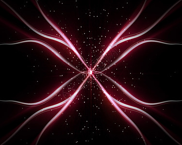 粉色条纹线条星星荧光动画片剪辑曲线数字动画背景图片