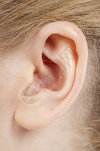 理解雌耳女士女性耳朵女人耳语人体倾听者皮肤部位头发背景