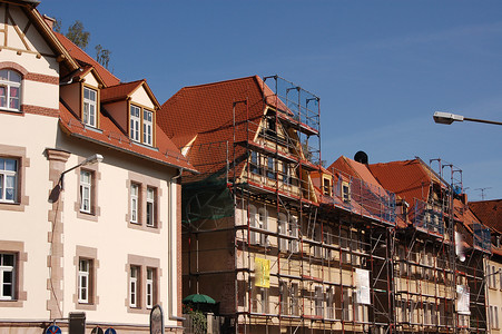 重新装修建筑学建筑房子背景图片