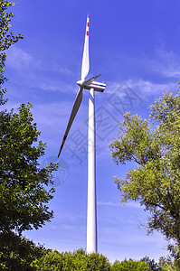 保罗惊人弗莱风风农场环境刀刃天空涡轮机日落涡轮场地气候技术螺旋桨背景