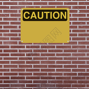 空白提示符号预防红色信息安全工作空间指示牌警告场所黄色背景图片