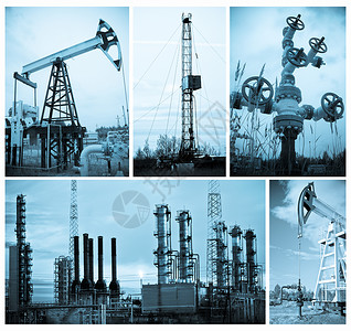 石油工业 石油开采千斤顶油田化石阀门油泵天然气钻孔燃料资源调子背景图片