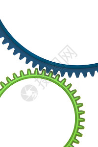 彩色旋轮车轮团队互锁齿轮工作照片合作棕色白色背景图片