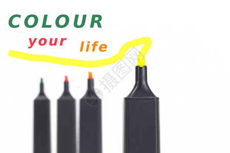四色彩柚用彩色的亮点来描绘你的生活!背景