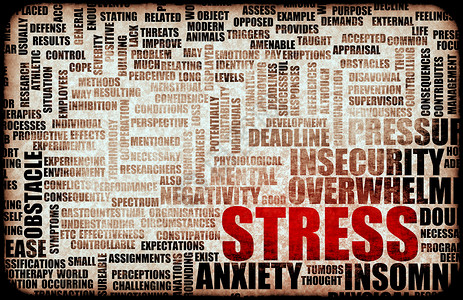 精神压力调控控制危险释放情绪安全感痛苦情感应付挫折工作背景