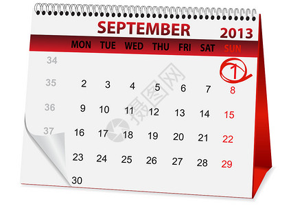 9月1日的图标日历数字学校传统知识学习庆典教育背景图片