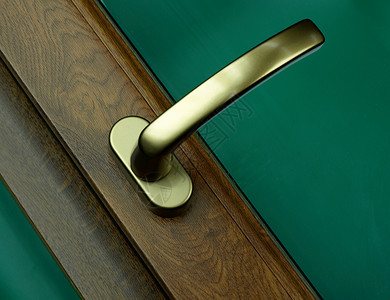 处理住宅锁孔办公室酒店金属安全入口房子木头钥匙闪亮的高清图片素材