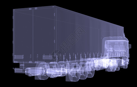 大卡车拖拉机工程车辆卡车x射线射线绘画速度汽车物流柴油机背景图片