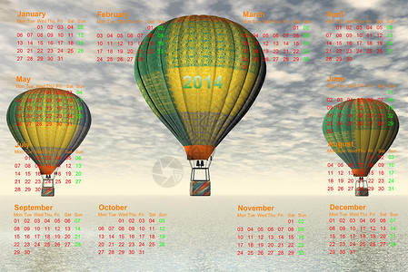 草长莺飞二月天2014年日历日记电脑时间插图数字假期正方形庆典季节办公室背景