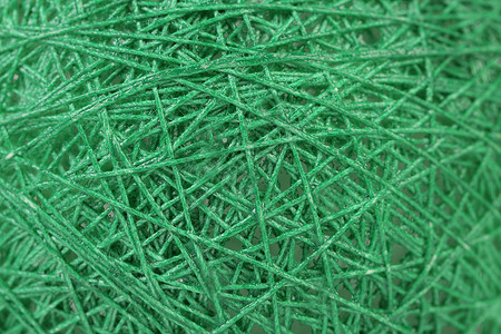 随机排列的纤维背景绿色背景图片