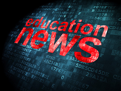 新闻概念 关于数字背景的教育新闻互联网金融杂志屏幕红色电脑通讯报纸标题技术抽象的高清图片素材