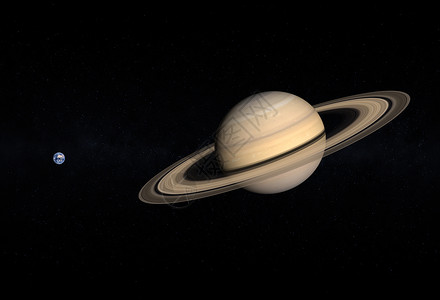 太阳系星球地球和土星星星天文学渲染太阳宇航员轨道宇宙星系星球行星背景