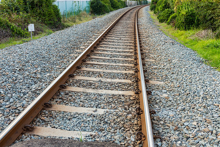 铁路铁轨卵石安全驾驶交通火车车站石头金属岩石运输背景图片