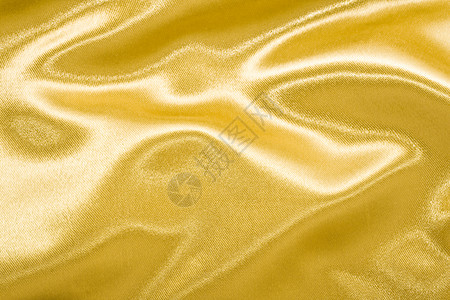 金丝海浪黄色投标曲线纺织品金子奢华织物涟漪材料背景图片