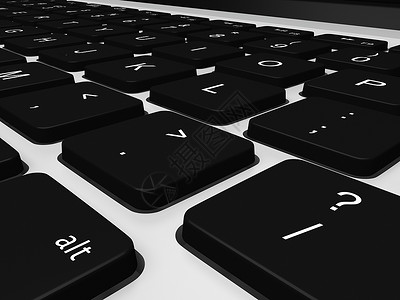 键盘细节技术笔记本灰色插图钥匙问号电脑背景图片
